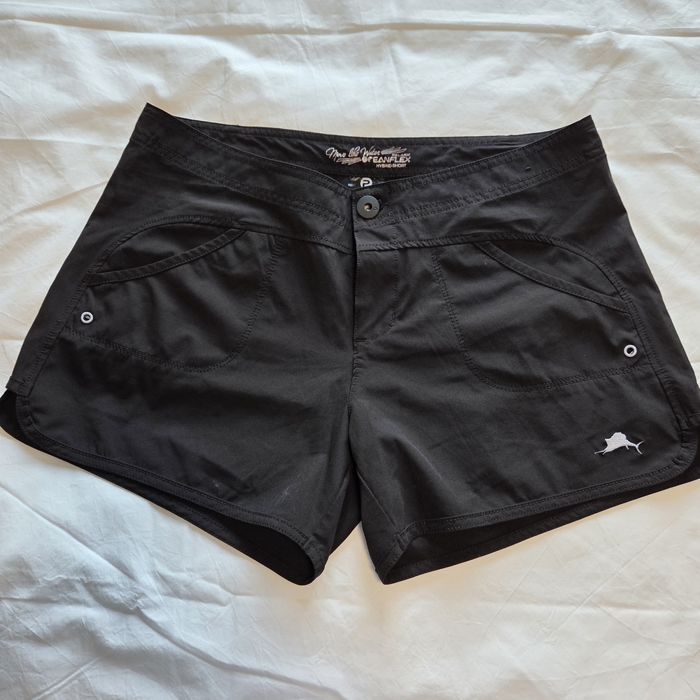 Pelagic Black Women's Cargo Shorts